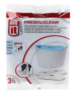 Dogit clear Foam/carbon Filter